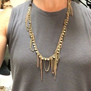Stella and Dot Alexa fringe necklace